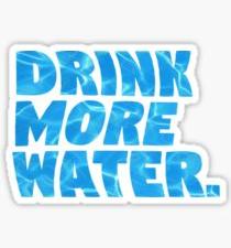 Drink more water...