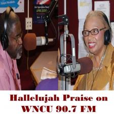 Hallelujah Praise Sun Jun 13 with Sister Carolyn Pettiford Ryals on WNCU FM  90.7 Durham